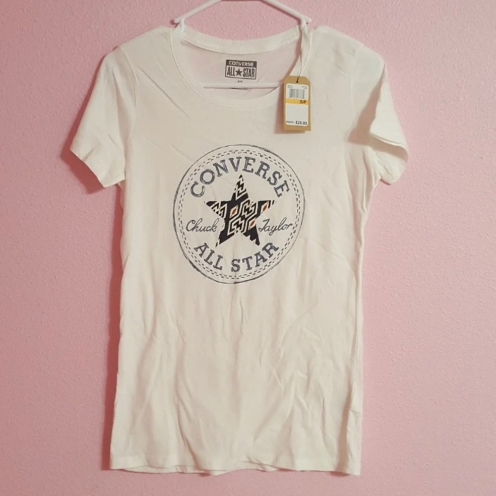 Converse All Star White Shirt